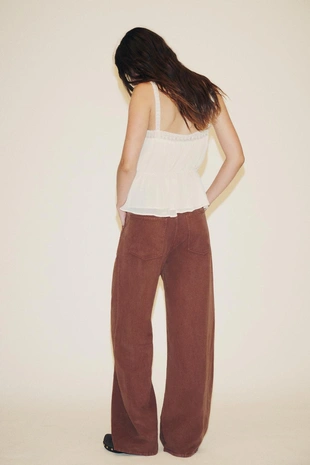 Кружевной топ из жоржета- Заказать в России