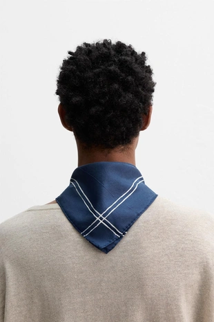 Бандана из шелка- Заказать в России