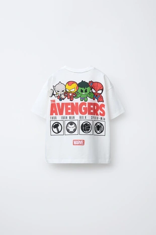 Футболка с рельефным принтом мстители © MARVEL- Заказать в России