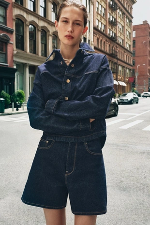 Джинсовая куртка Z1975- Заказать в России