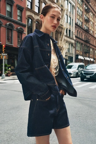 Джинсовая куртка Z1975- Заказать в России