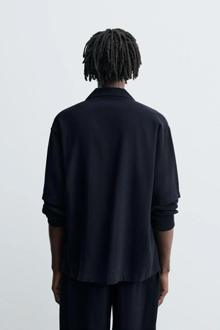 Рубашка RELAXED FIT из струящейся ткани- Заказать в России