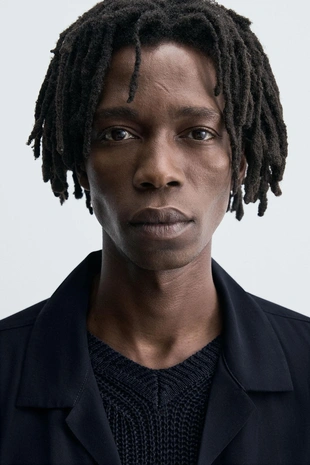 Рубашка RELAXED FIT из струящейся ткани- Заказать в России