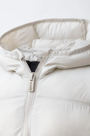 Ультралегкая стеганая куртка с капюшоном- Заказать в России