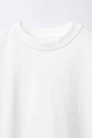 White | 1887/585/250 - Zara Базовая футболка