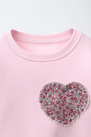 Light lilac | 0722/504/656 - Zara Комплект: толстовка и расклешенные легинсы с принтом