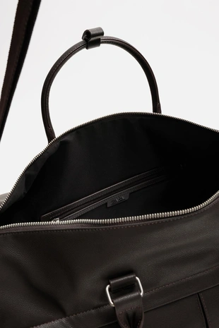 Дорожная сумка из рельефной ткани