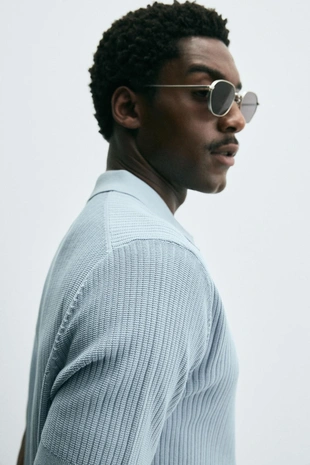 Поло в рубчик- Заказать в России