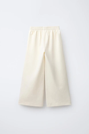 Брюки WIDE LEG из ткани интерлок