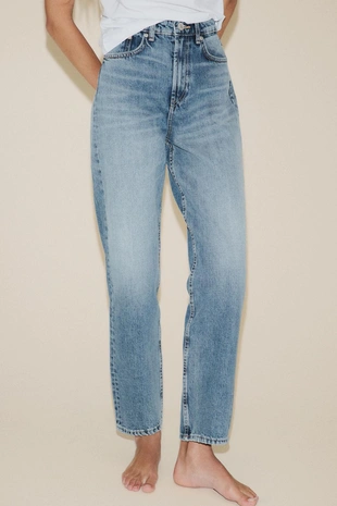Джинсы TRF MOM FIT с высокой посадкой