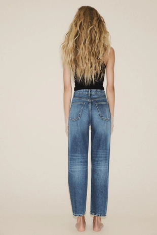 Джинсы TRF MOM FIT с высокой посадкой- Заказать в России