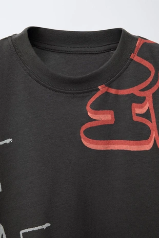 Футболка с принтом «граффити»- Заказать в России