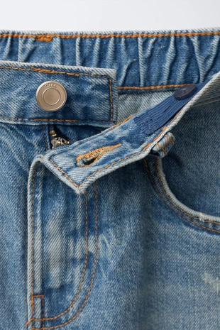 Blue | 4551/712/400 - Zara Джинсы MOM FIT