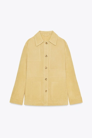 Куртка из 100% замши- Заказать в России