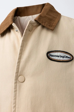 Куртка на стеганой подкладке- Заказать в России