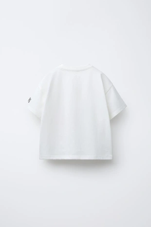 White | 5431/515/250 - Zara Футболка с принтом THE SMURFS ™