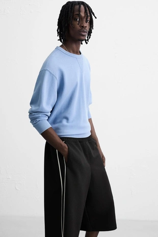 Технические бермуды с лампасами- Заказать в России