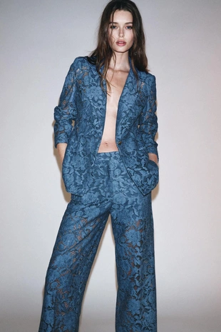 Блейзер из кружева- Заказать в России