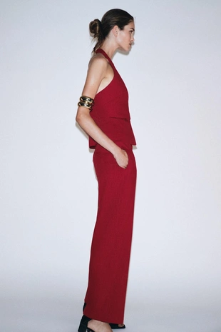 Жилет халтер с завязкой- Заказать в России