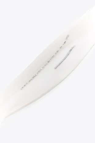 Платок с бисером и бахромой- Заказать в России