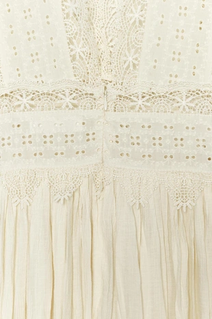 Платье на бретелях с кружевом — ZW COLLECTION- Заказать в России