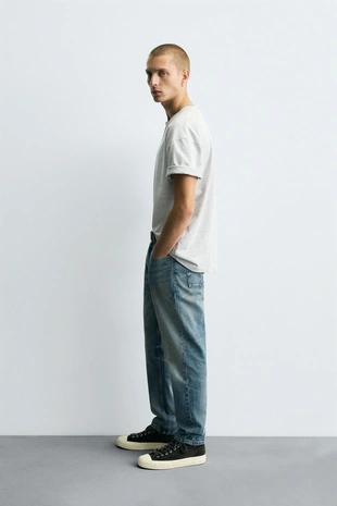 Укороченные джинсы SLIM FIT- Заказать в России