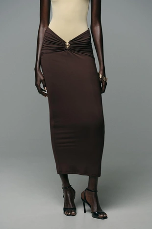 Юбка из полиамида с ракушкой- Заказать в России