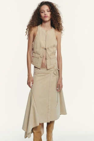 Юбка-парео асимметричного кроя- Заказать в России