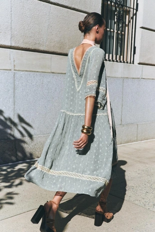 Романтичное платье миди — ZW COLLECTION- Заказать в России