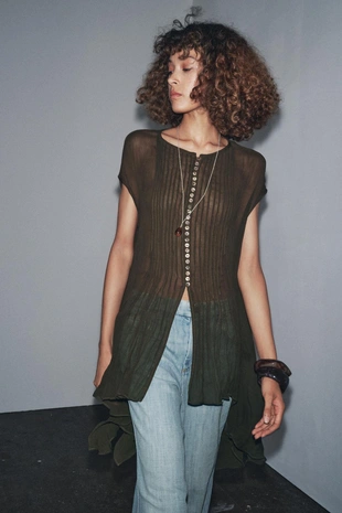 Рубашка из ткани «бамбула» — ZW COLLECTION- Заказать в России