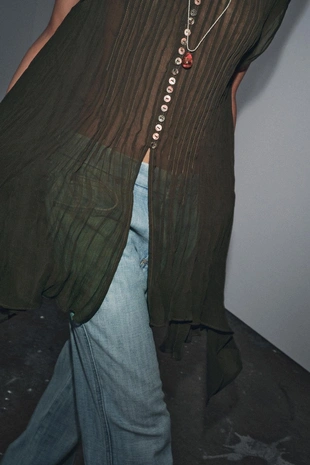 Рубашка из ткани «бамбула» — ZW COLLECTION- Заказать в России