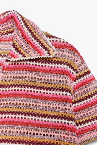 Поло, связанное крючком- Заказать в России