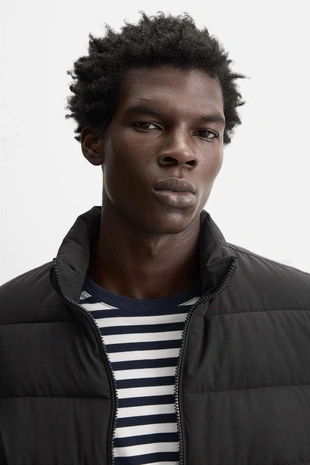 Однотонная стеганая куртка- Заказать в России