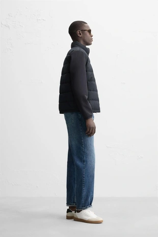 Однотонная стеганая куртка- Заказать в России