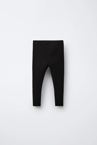 Купить Zara Легинсы в рубчик