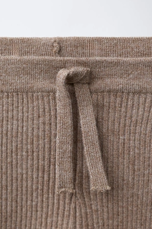 Sand / Marl | 5536/527/081 - Zara Легинсы в рубчик