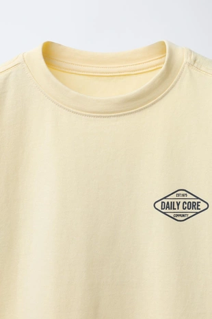 Футболка с принтом логотипа- Заказать в России