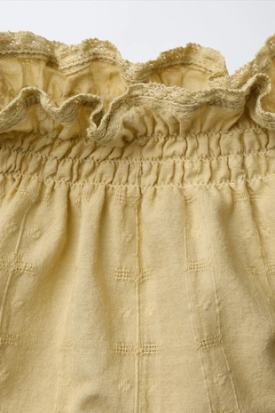 Трусы с вышивкой и кружевом- Заказать в России