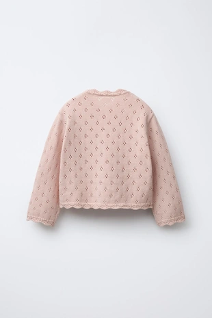 Кардиган с цветами- Заказать в России