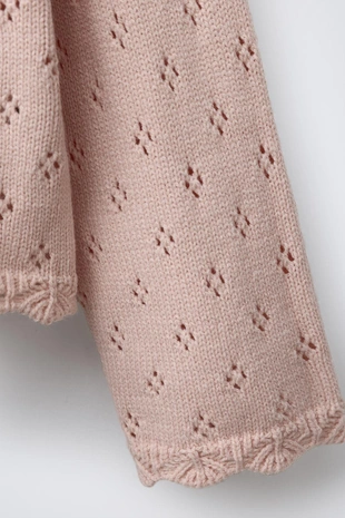 Кардиган с цветами- Заказать в России