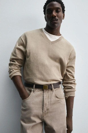 Кожаный ремень с пряжкой - LIMITED EDITION- Заказать в России