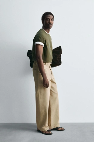 Футболка HEAVYWEIGHT с отделкой в рубчик