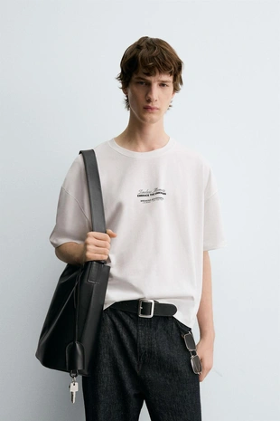 Футболка с принтом в виде пальмы- Заказать в России