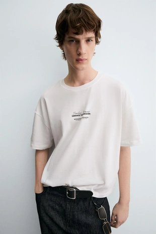 Футболка с принтом в виде пальмы- Заказать в России