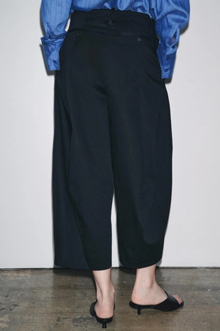 Укороченные брюки-баллоны ZW COLLECTION- Заказать в России