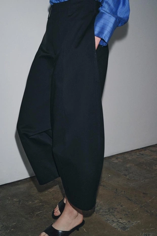 Укороченные брюки-баллоны ZW COLLECTION- Заказать в России