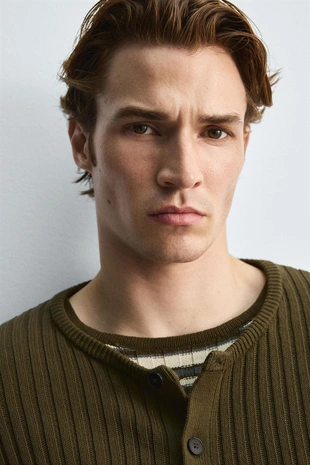 Кардиган в рубчик- Заказать в России