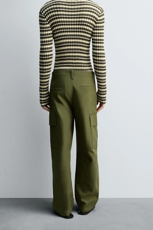 Брюки карго RELAXED FIT- Заказать в России