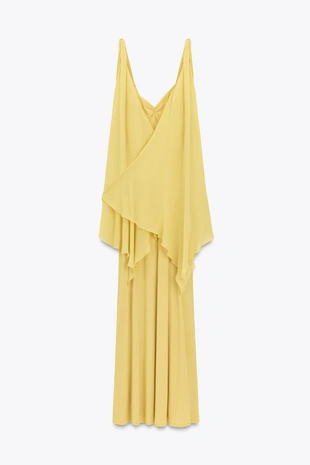 Длинное платье-накидка с узлами LIMITED EDITION- Заказать в России