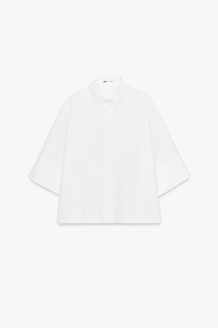 Рубашка из поплина — ZW COLLECTION- Заказать в России